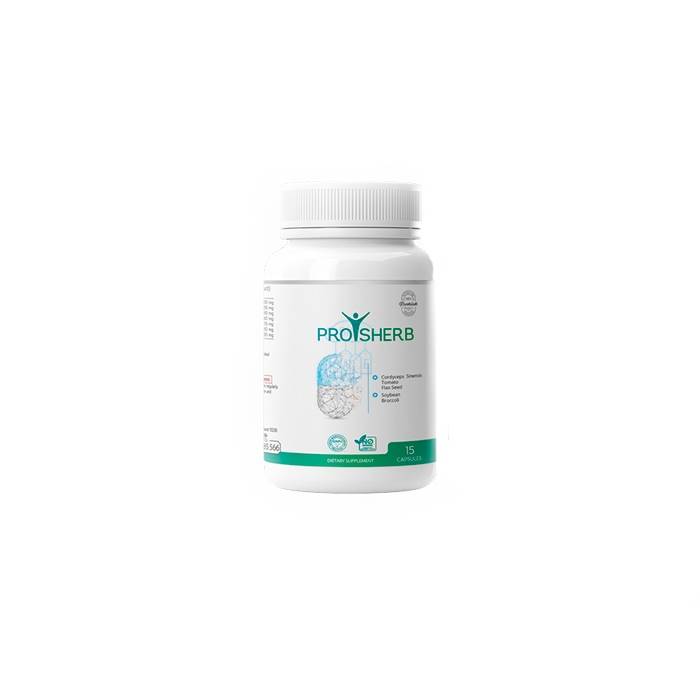 Prosherb caps - capsules for prostatitis in Dasmarinyas