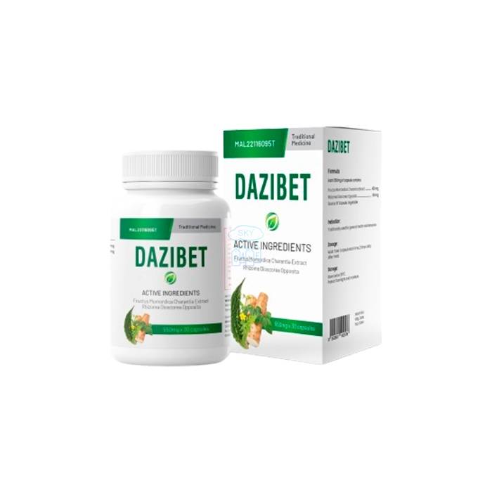 Dazibet - சர்க்கரை அளவை இயல்பாக்குவதற்கான பொருள் பத்து பஹாட்டில்